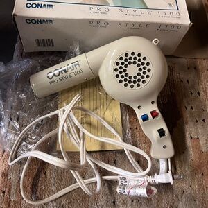 Vintage Conair 1500 NEW in box hairdryer